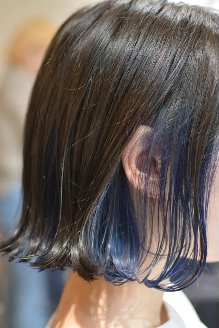 🌈新規💫カット＋インナーカラー(ブリーチあり)🌟傷まないオラプレックストリートメント付き炭酸泉カラーの写真