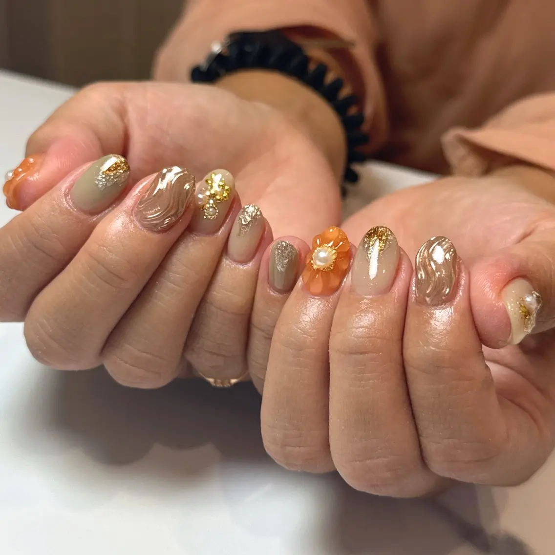 ネイル ハンドネイル OAKたまプラ MiKiのネイルデザイン
