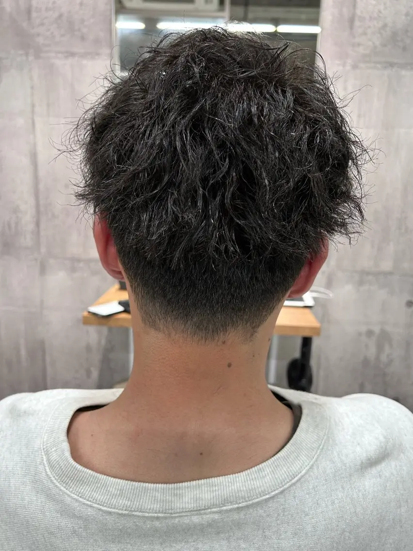 (メンズ限定)カット+ツイストスパイラルパーマ+ベーシックトリートメントの写真