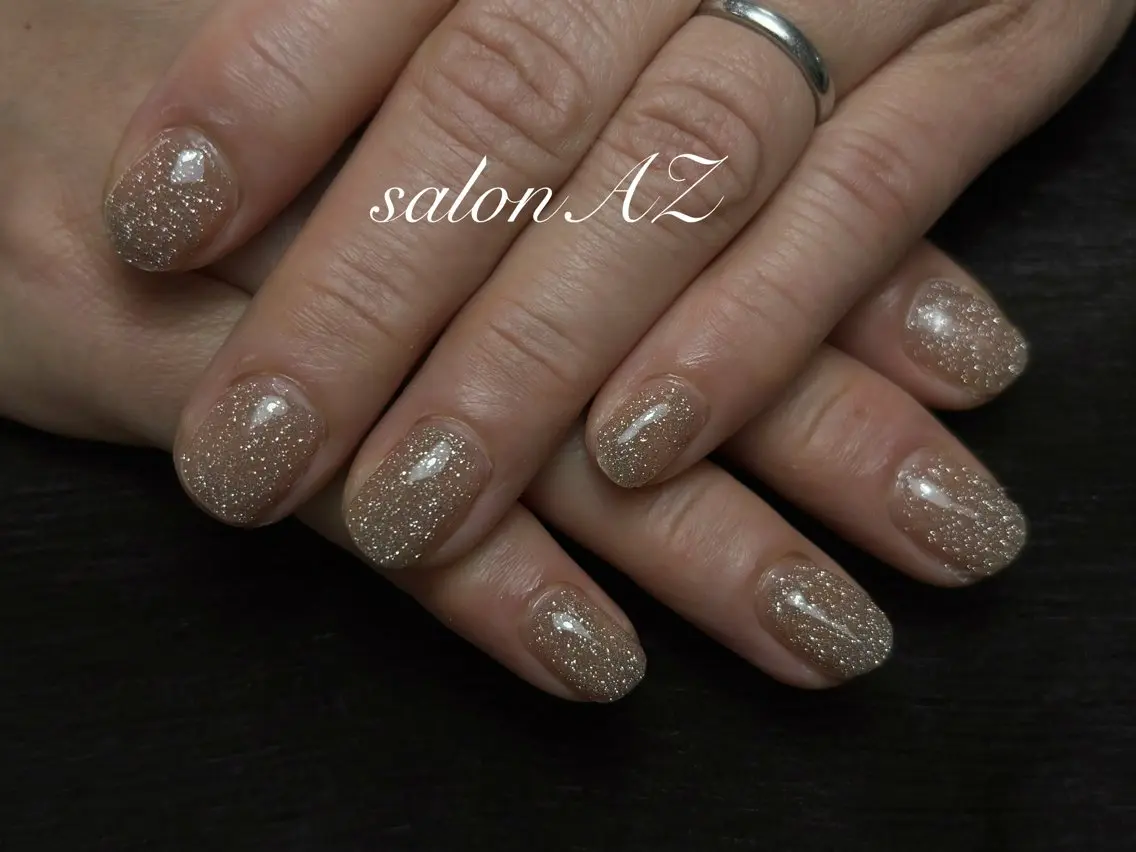 ネイル アートネイル 長さ出し フットネイル フレンチネイル ジェルネイル ハンドネイル salon AZのネイルデザイン