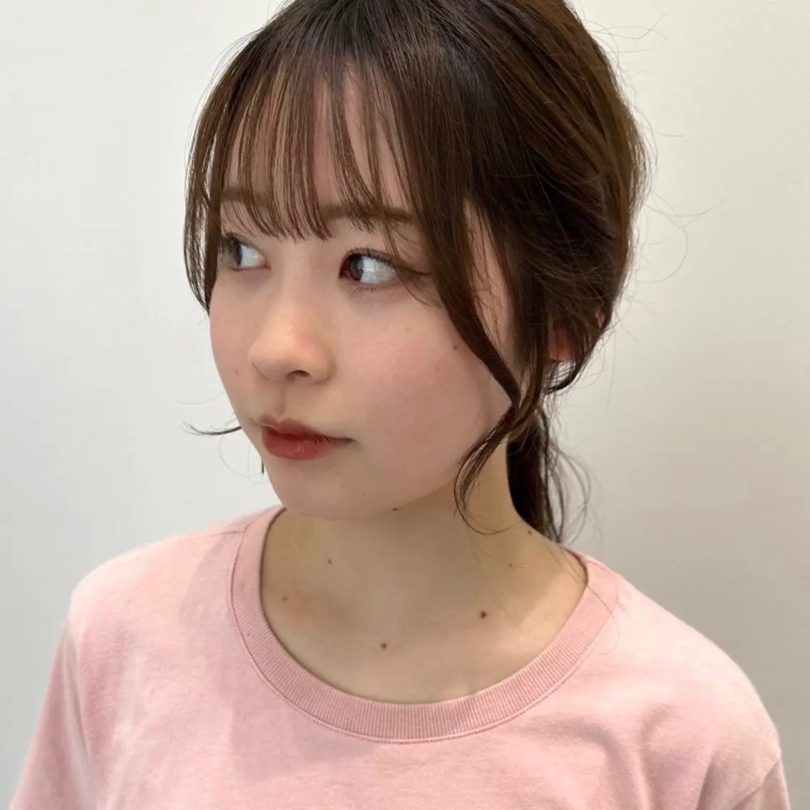 ロング カラー ヘアアレンジ recipe 黒木 彩那のヘアスタイル