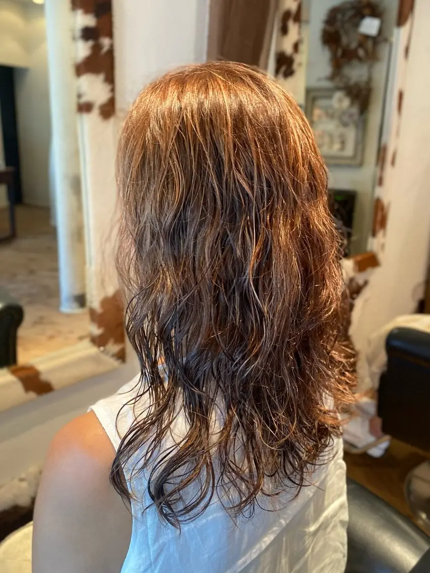 セミロング パーマ Mina🎀🥯 カットモデル募集中のヘアスタイル