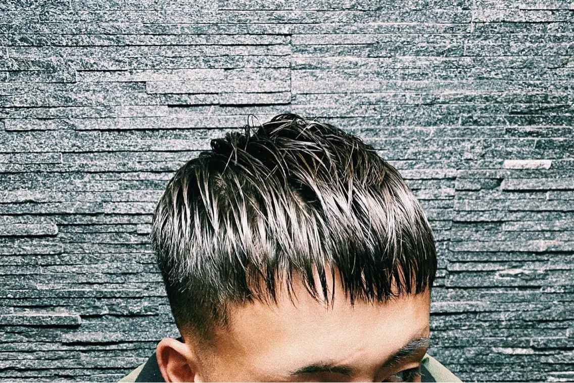 ショート メンズ 加藤 瑞季のヘアスタイル