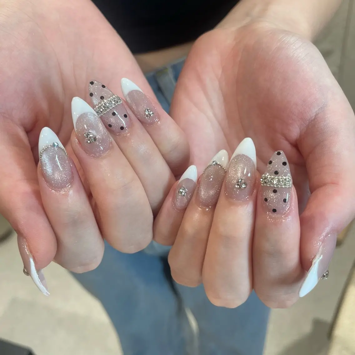 ネイル 長さ出し ジェルネイル ハンドネイル Nail's Kiiのネイルデザイン