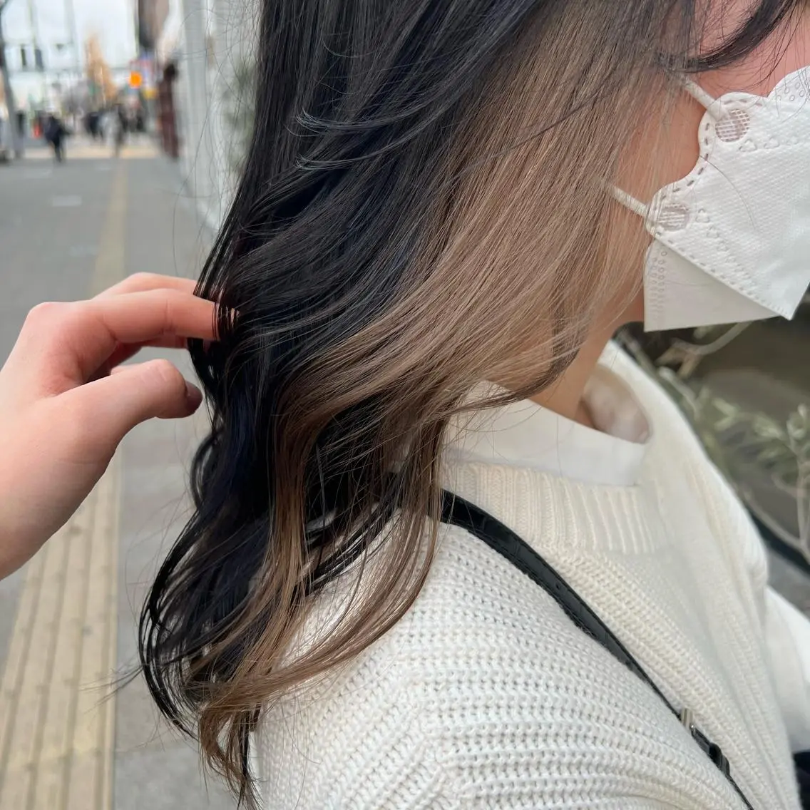 カラー 宮下 志織のヘアスタイル