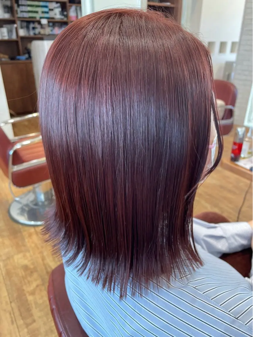 カラー ピンクカラー 《メンズ垢抜け》 marinaのヘアスタイル