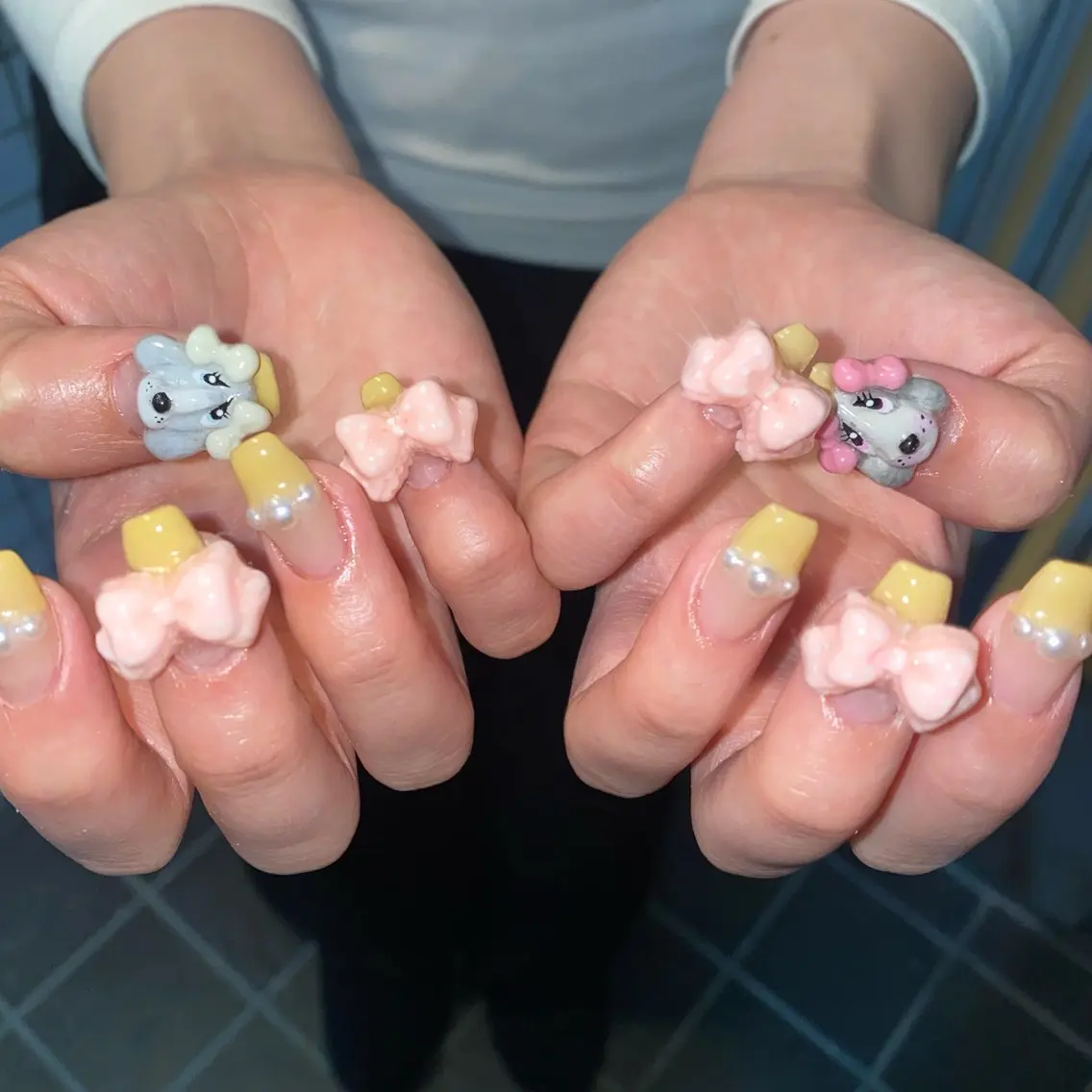 ネイル ハンドネイル nano/きもかわ nail🐬🫧のネイルデザイン