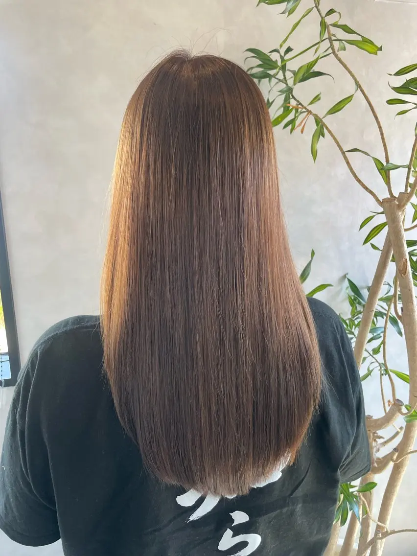ロング カラー カット ヘアカラー トリートメント 髪質改善✨透明感 カラー🫧KAORIのヘアスタイル