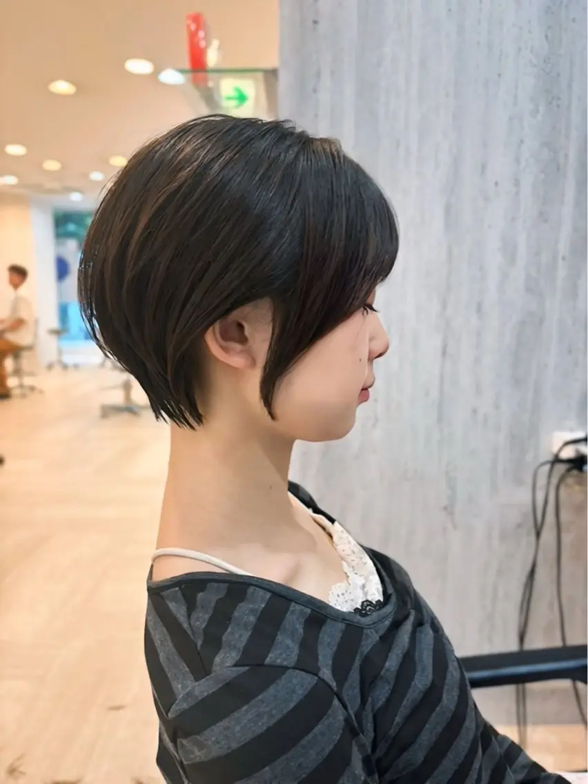 ショート Gardenhair 小笠原篤矢ショートのヘアスタイル