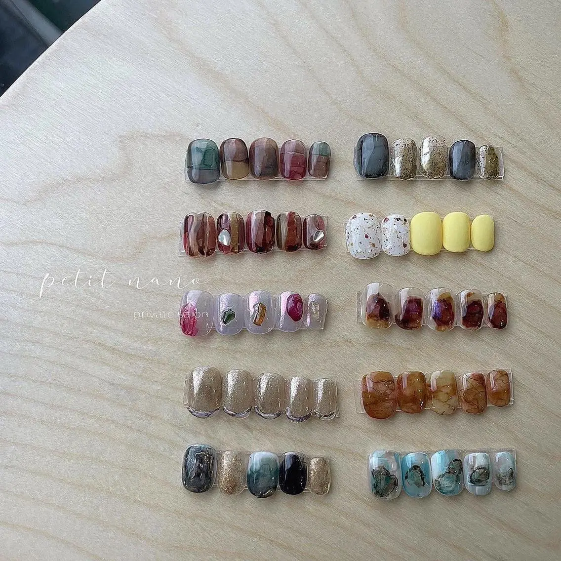 ネイル ハンドネイル nail◯ petitnanoのネイルデザイン