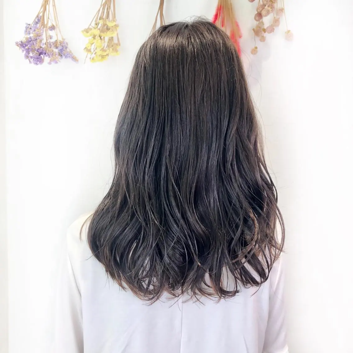 ロング カラー ベージュカラー 小顔レイヤー/ ベージュ🤍Rieのヘアスタイル