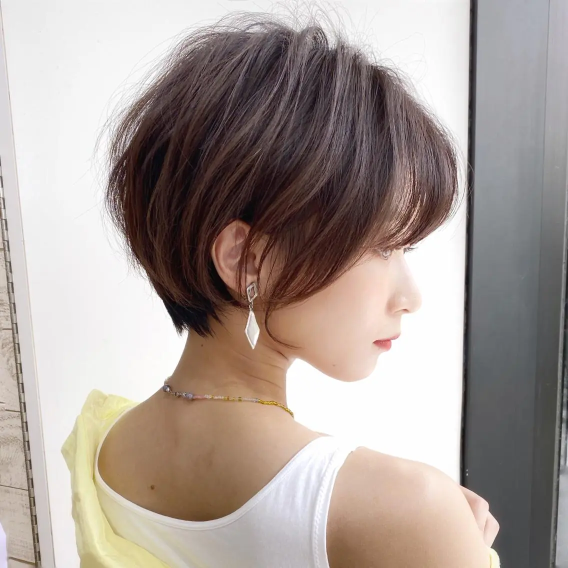 ショート ショートヘア ショート/レイヤー カット/服部タカノリのヘアスタイル