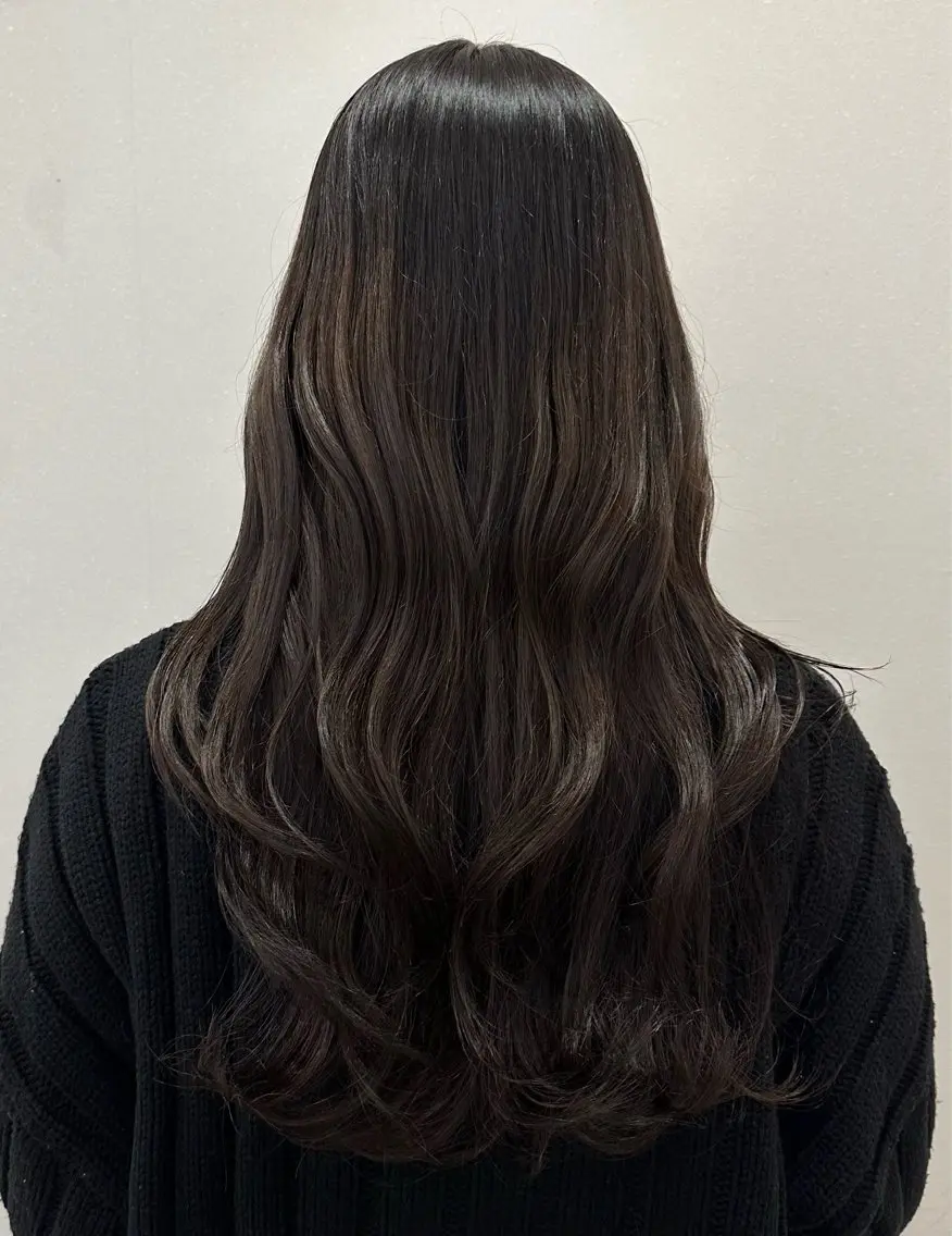 ロング カラー 🌺パーマ&韓国ヘア 🌺あん🌺のヘアスタイル