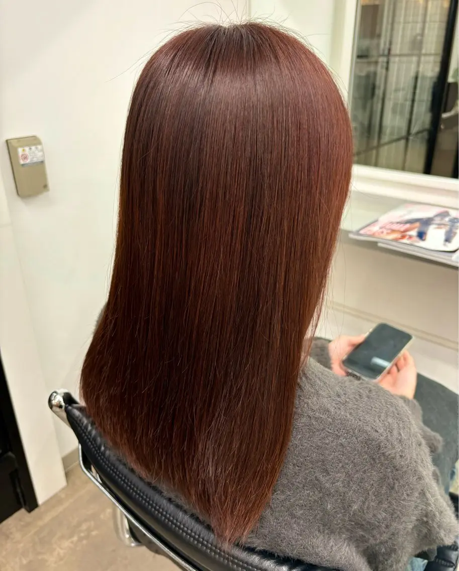 カラー ヘアカラー ENV 船橋 佐久間 彩のヘアスタイル