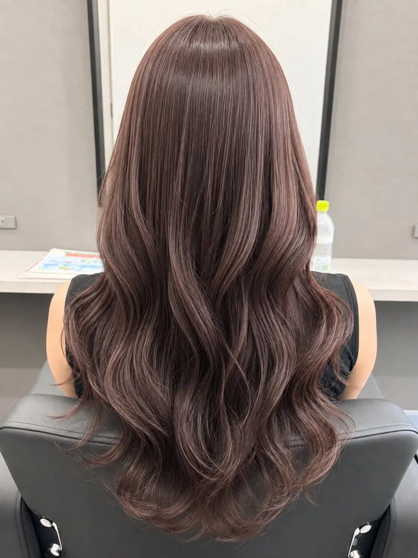 ロング 【韓国ヘア ×透明感カラー】芳川のヘアスタイル