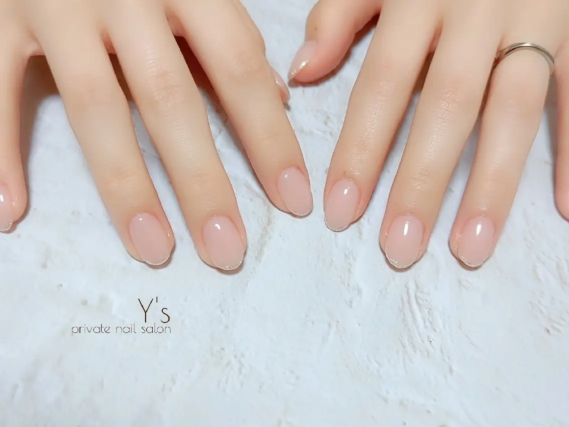 ネイル ラメ(グリッター) ハンドネイル YUMI NAGAI  のネイルデザイン