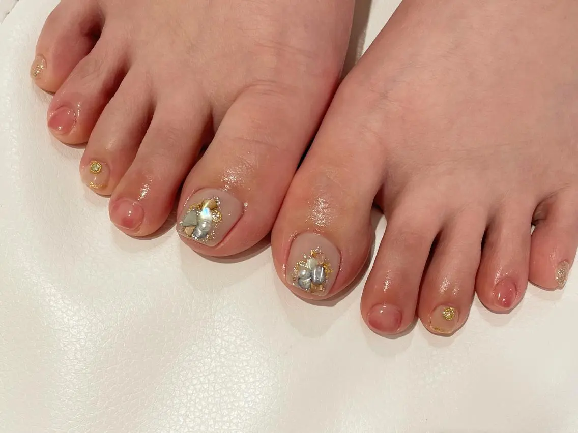 ネイル フットネイル Aing nail 澤瀬のネイルデザイン