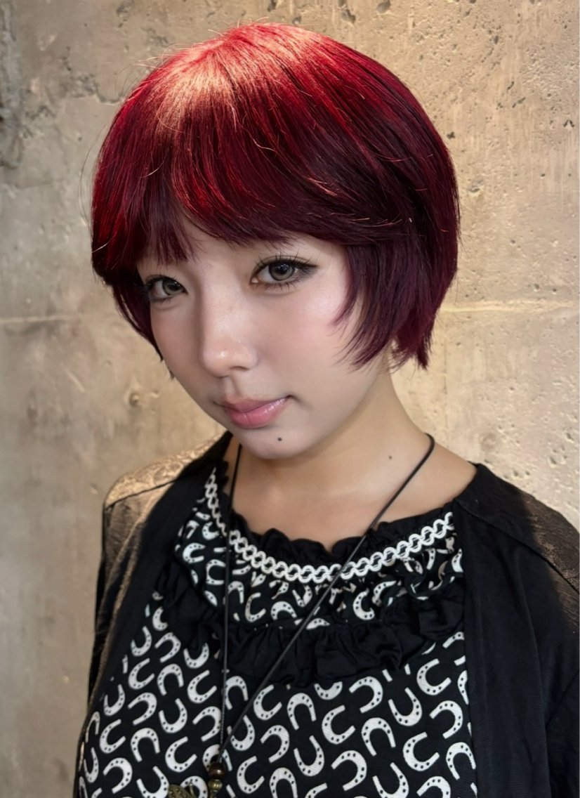 ショート カット ヘアカラー トリートメント Cocona🦤 ハイトーン/レイヤーのヘアスタイル