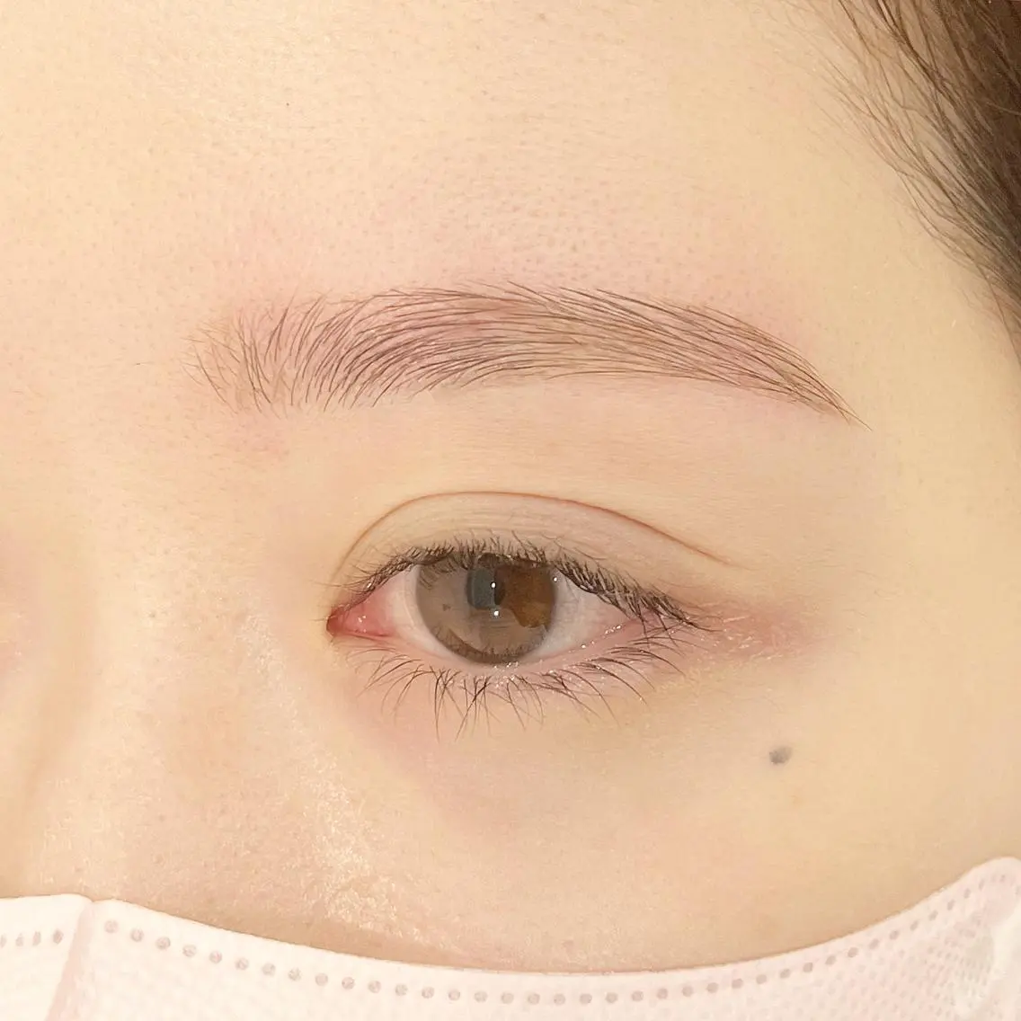 ミディアム カラー パーマ ヘアアレンジ メンズ キッズ ネイル マツエク・マツパ アイブロウ elblink risaのマツエク・マツパデザイン