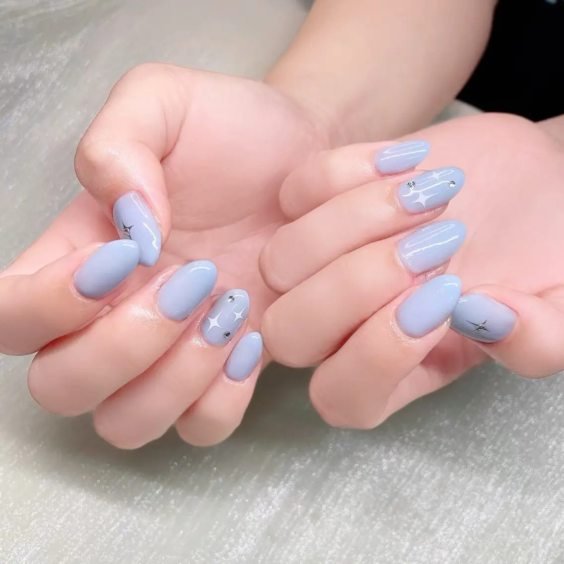 ネイル ストーンネイル ハンドネイル Nailist suzuのネイルデザイン