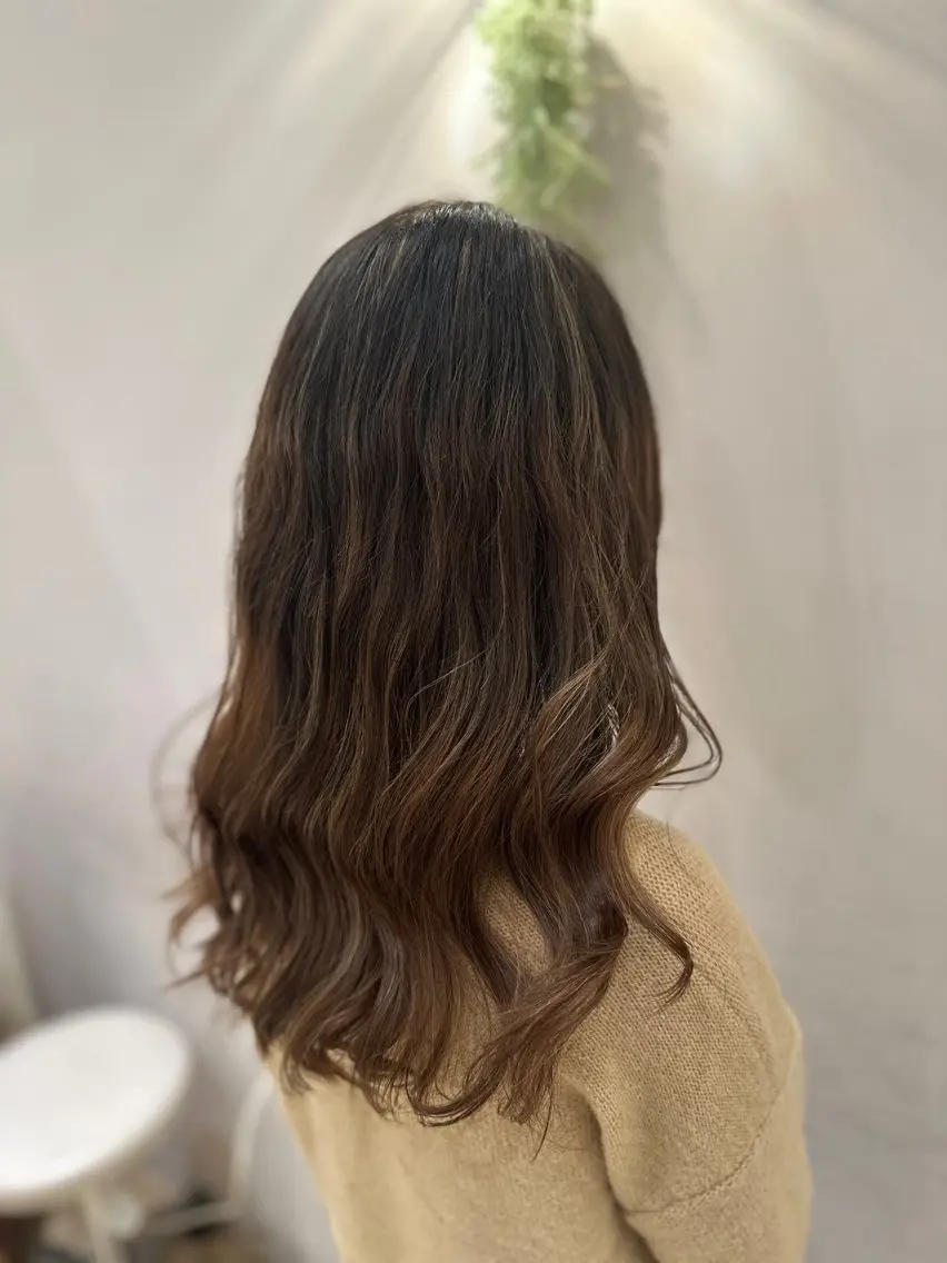 ロング カラー ヘアカラー 艶髪☆外国人風カラー ハイトーン多田修弥のヘアスタイル