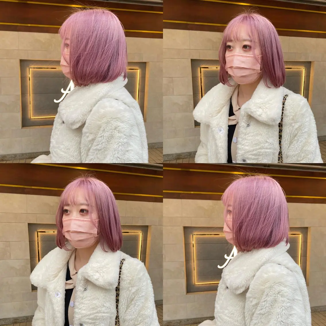 カラー ベージュカラー ラベンダーカラー ピンクカラー ピンクベージュ ピンクラベンダー Erina レイヤー/似合わせ♡のヘアスタイル