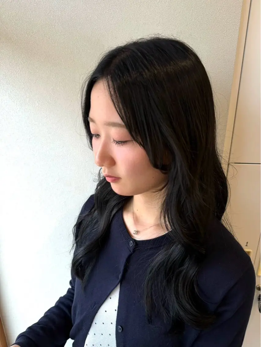 ミディアム カット ヘアカラー カノエ下松店 /maikoのヘアスタイル