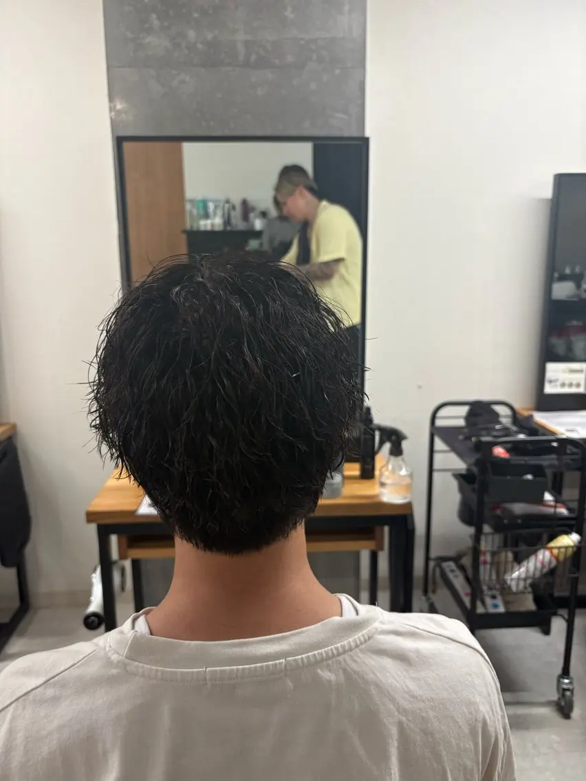 パーマ メンズ 下北沢メンズパーマ 特化園田　楓莉のヘアスタイル