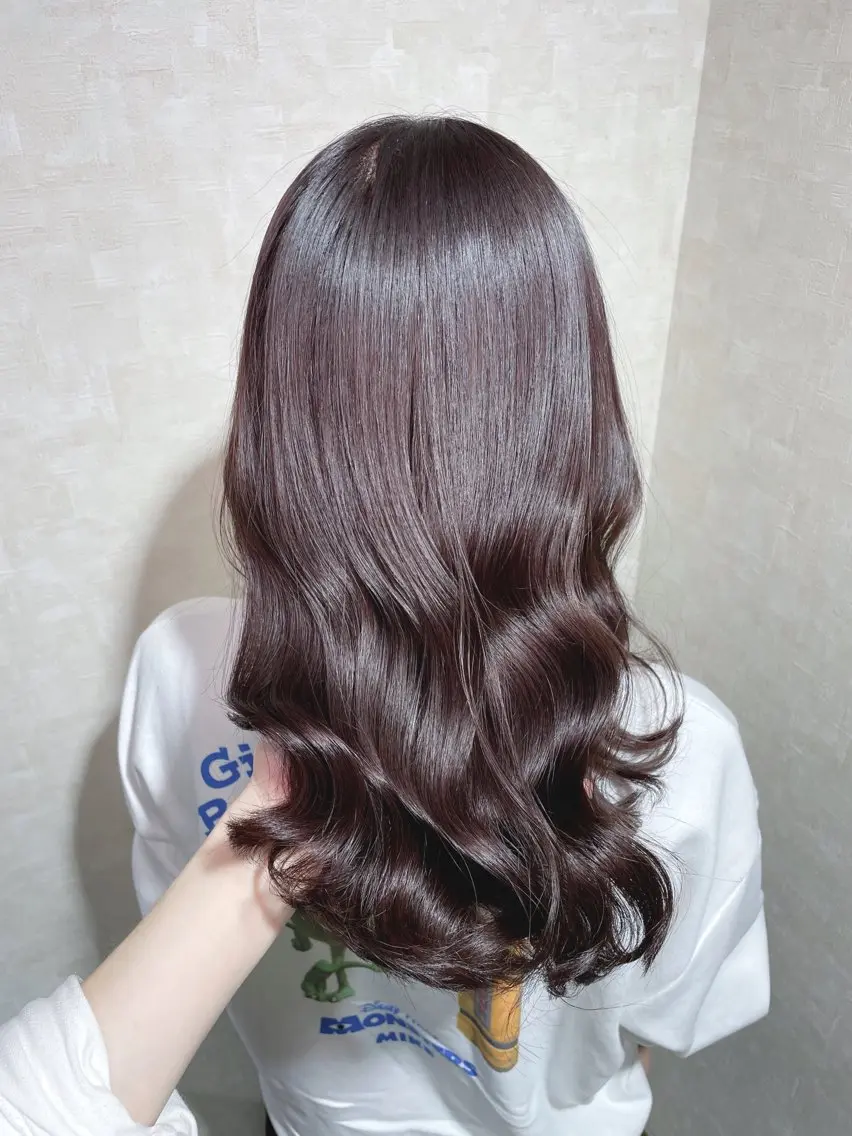 ロング 髪質改善&白髪ぼかし スタイリスト近藤宏樹のヘアスタイル