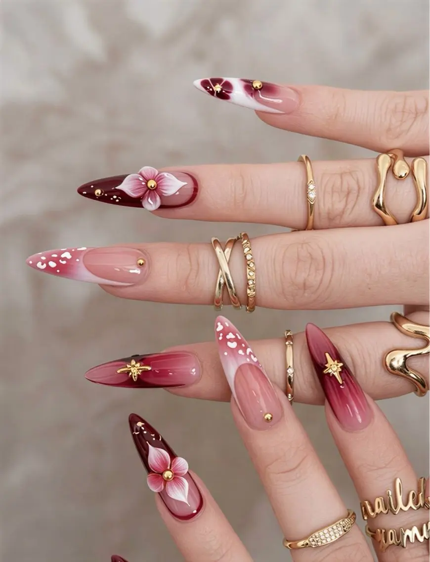 ネイル 韓国ネイル マグネットネイル 持ち込み ハンドネイル Dyo Nail_Royalのネイルデザイン
