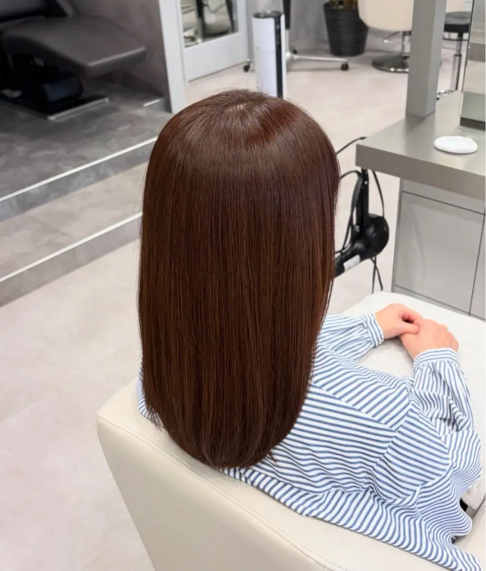 カラー Reúna yuukaのヘアスタイル