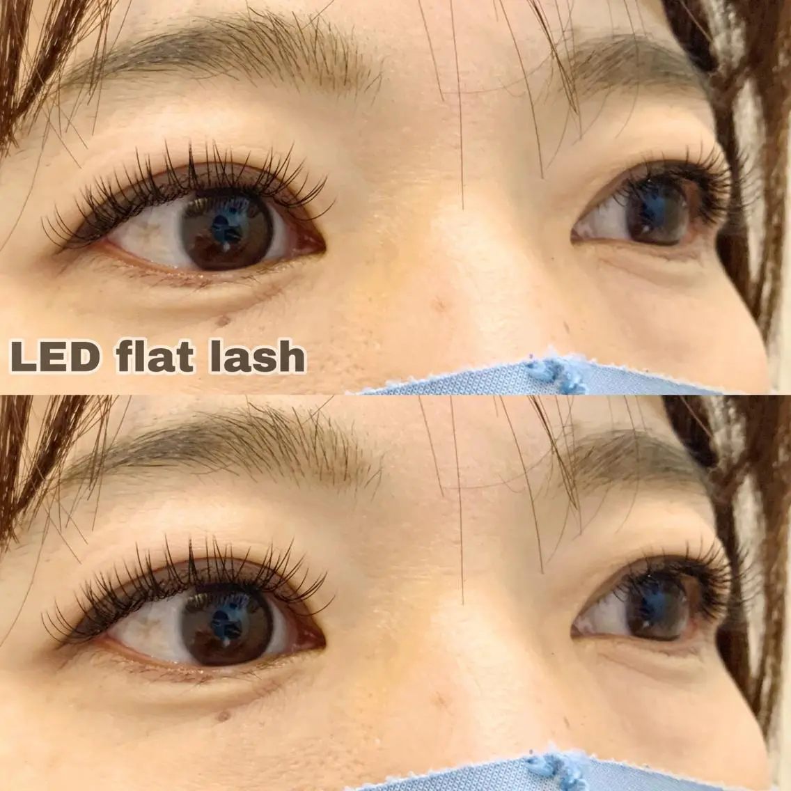 マツエク・マツパ フラットラッシュ EYELA甲府昭和 hiraiのマツエク・マツパデザイン