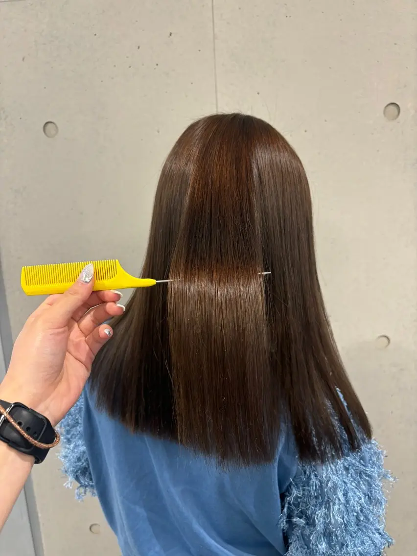 ロング 縮毛矯正 メンズカット 💇原一樹のヘアスタイル