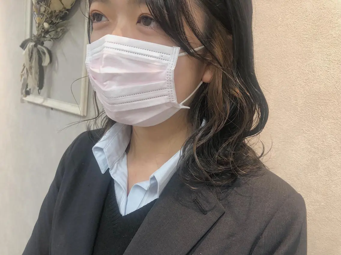 ミディアム カラー 筑紫通り沿い | eNeのマツエク・マツパデザイン