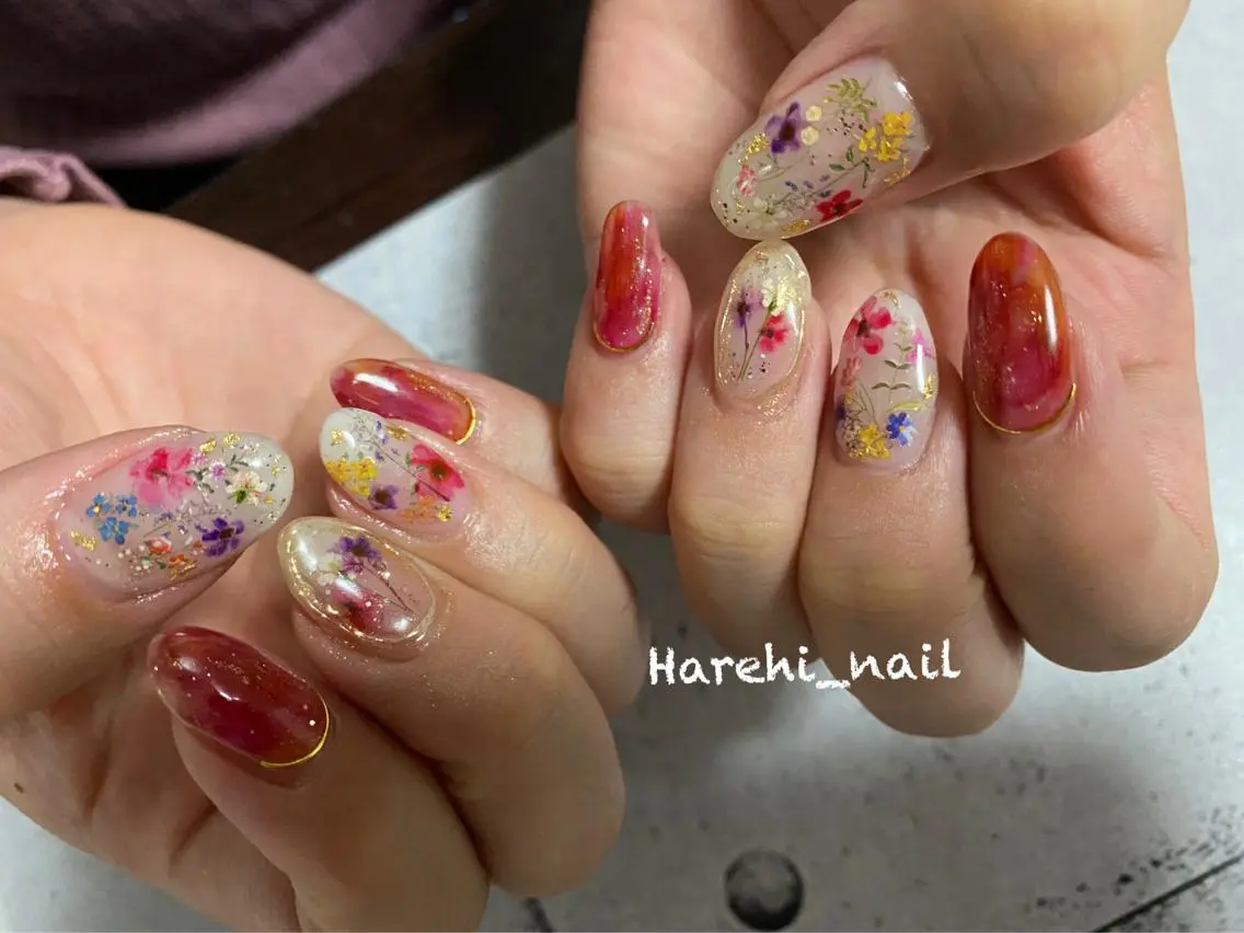 ネイル ハンドネイル Harehi_ nailのネイルデザイン