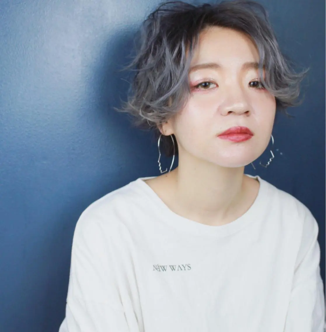 ショート ハンサムショート ショートヘア 森安 華楠のヘアスタイル