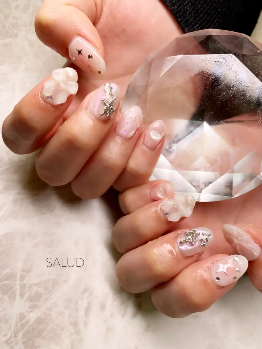 ネイル ハンドネイル Nail Salon SALUDのネイルデザイン