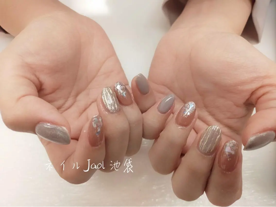 ミディアム ネイルJaol 池袋のネイルデザイン