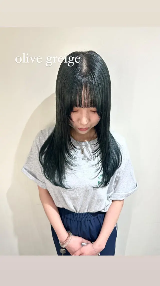 💜艶髪メニュー💜前髪カット+透明感イルミナカラー+保湿スパトリートメントの写真