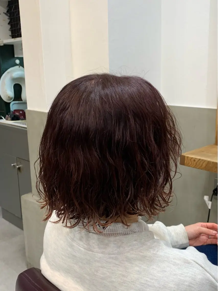 ミディアム カラー カット ヘアカラー トリートメント ✂️RIKUKI🎨 【駒込美容師🎀】のヘアスタイル