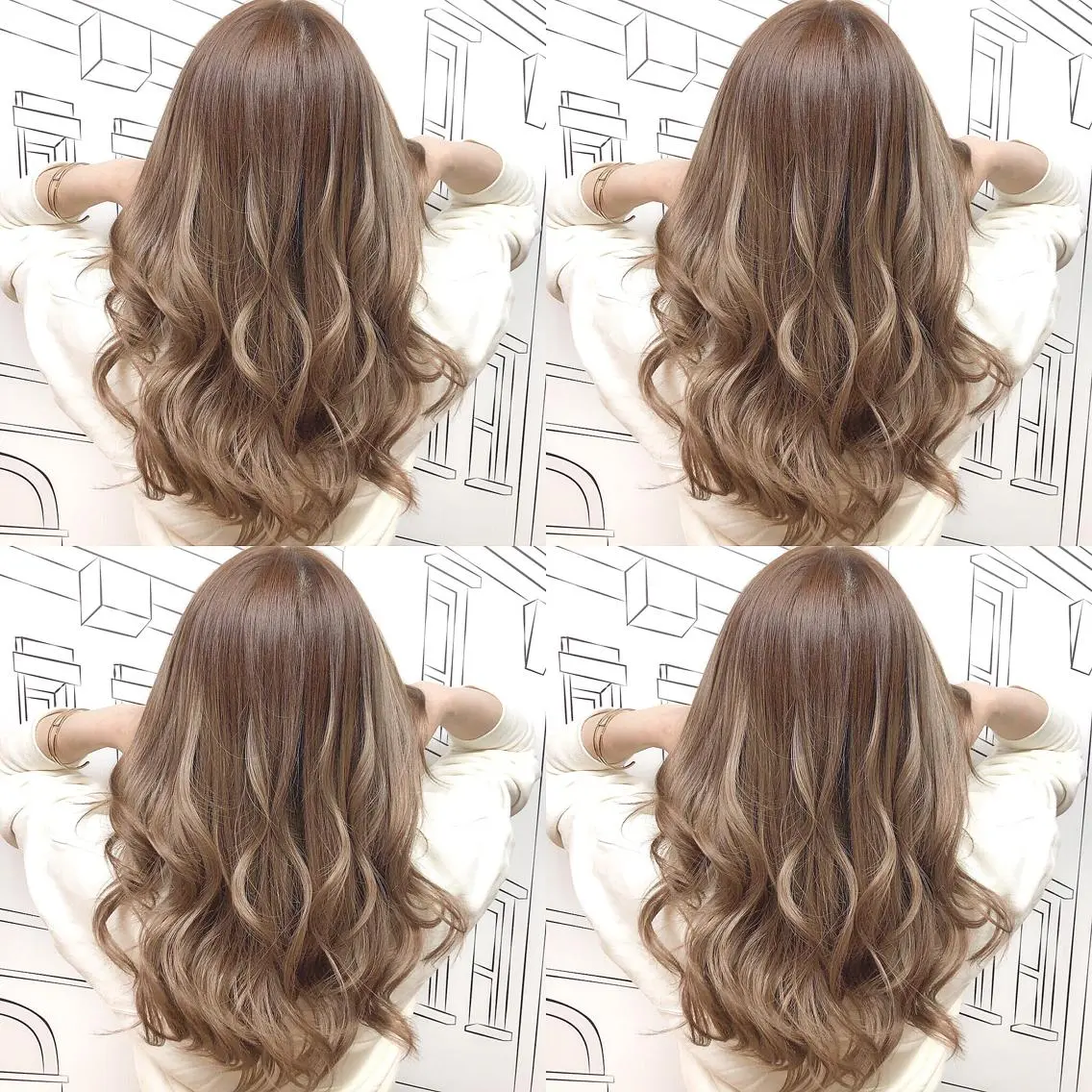 ロング カラー ハイライトカラー 外国人風カラー ハイライト TOMOKA 艶髪/髪質改善🫧のヘアスタイル