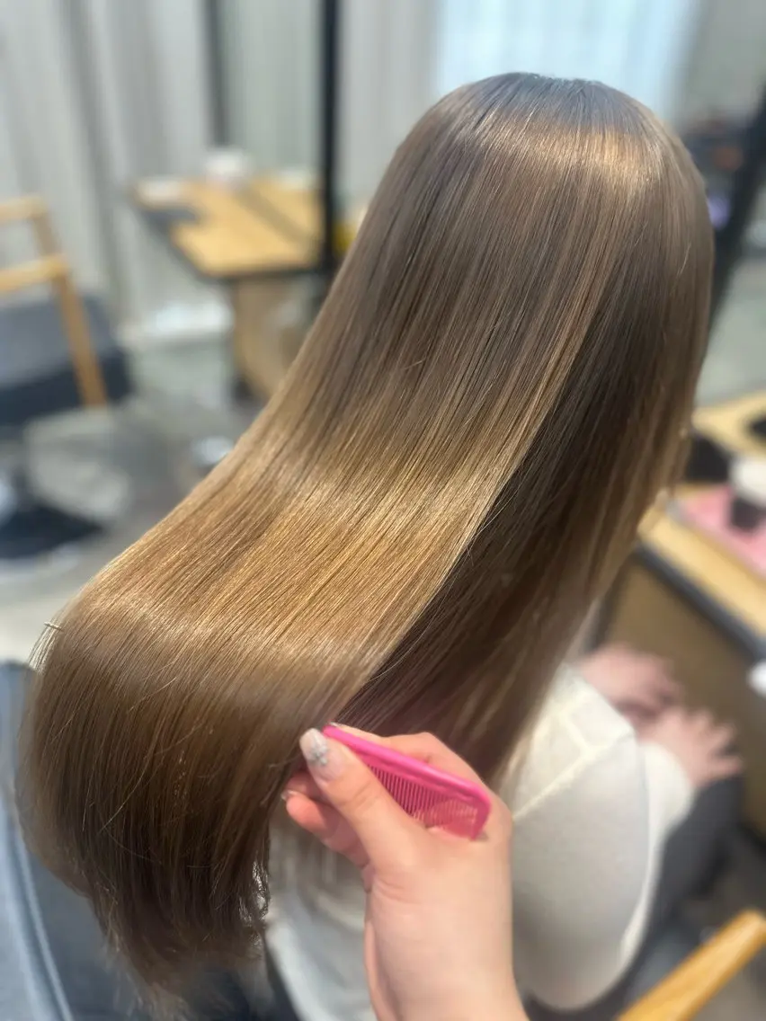 ロング カラー ヘアカラー トリートメント ︎︎カイ ミズキ 🎀のヘアスタイル