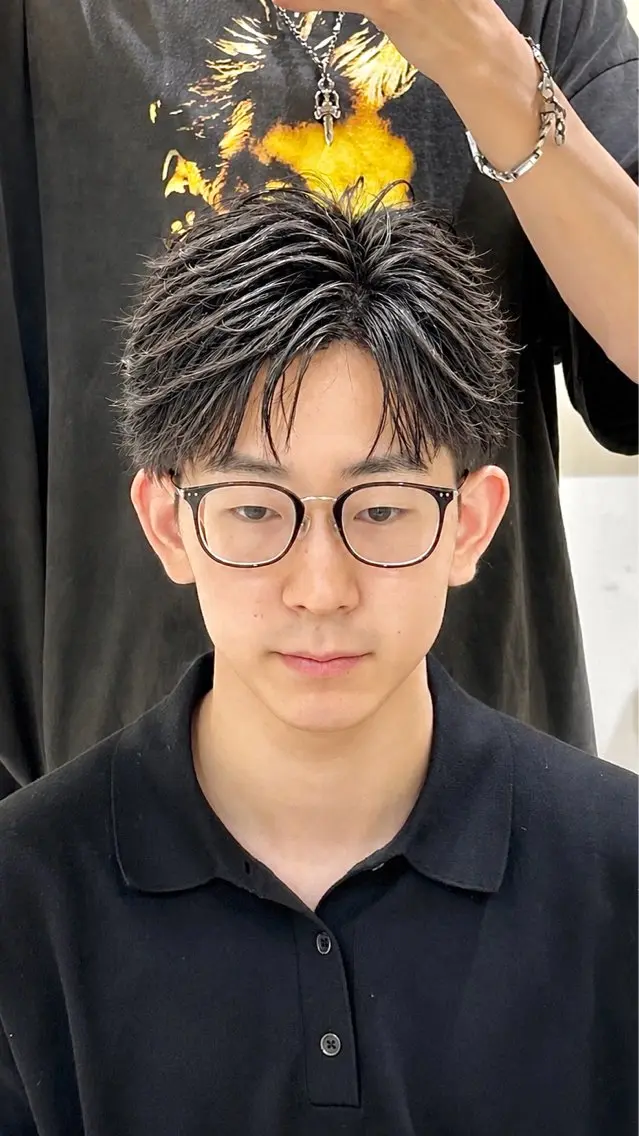 ショート メンズ支持数No.1 👑リュウ👑のヘアスタイル