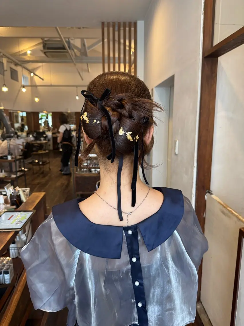 🎀ヘアセットの写真