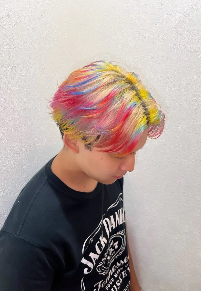カラー 【メンズデザイン】 TSUKASAのヘアスタイル