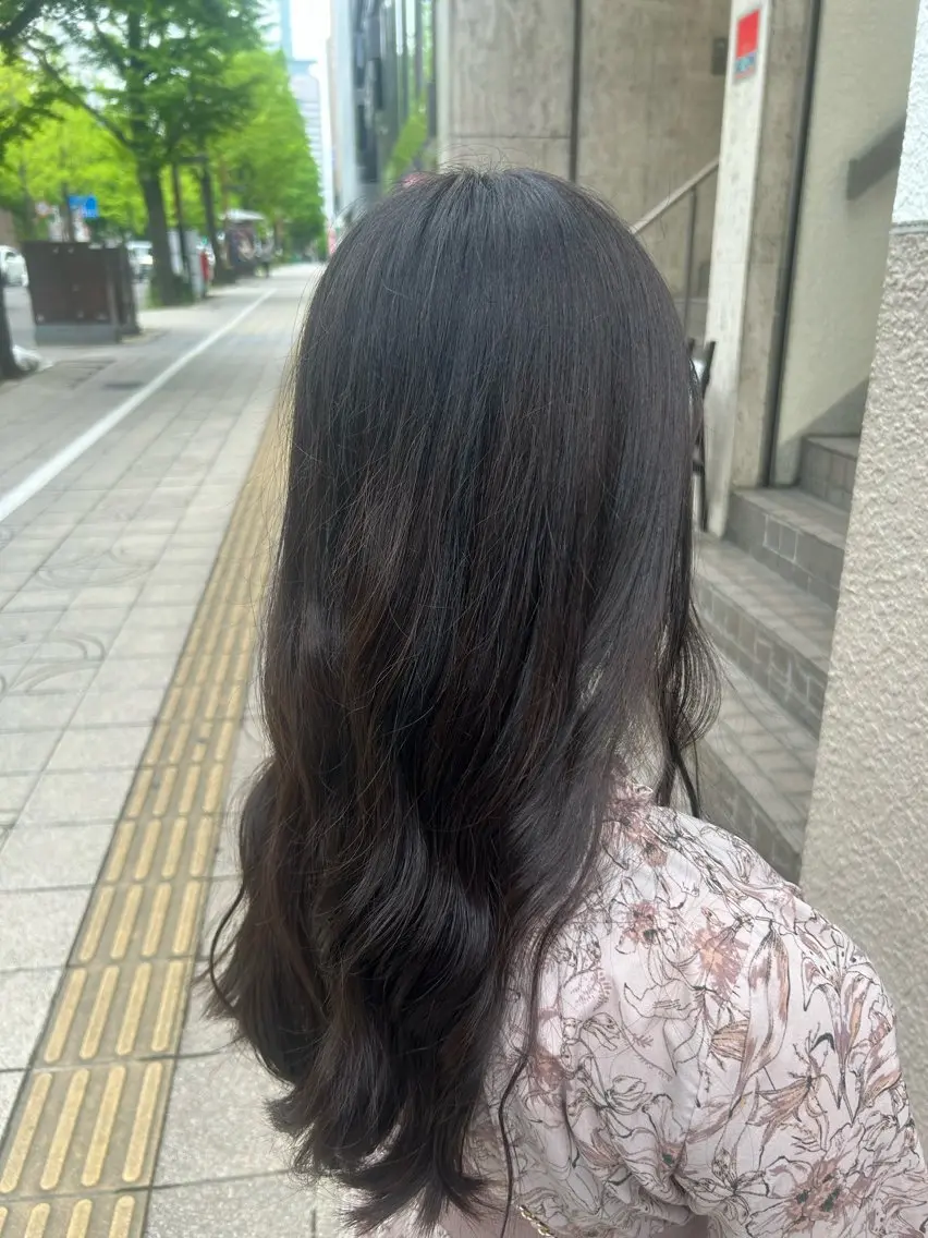 ロング 🤍 ふうか🫧のマツエク・マツパデザイン