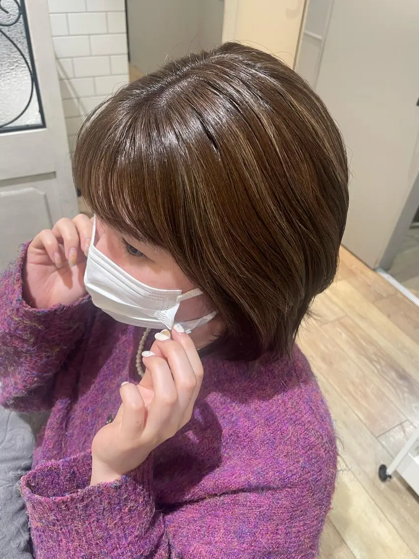 カット💇‍♂️＋ダメージレスパーマ🌟 ¥14080の写真
