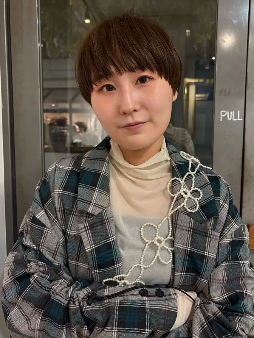 ショート ショートヘア 下北沢美容室／ 竹内菜々花のヘアスタイル