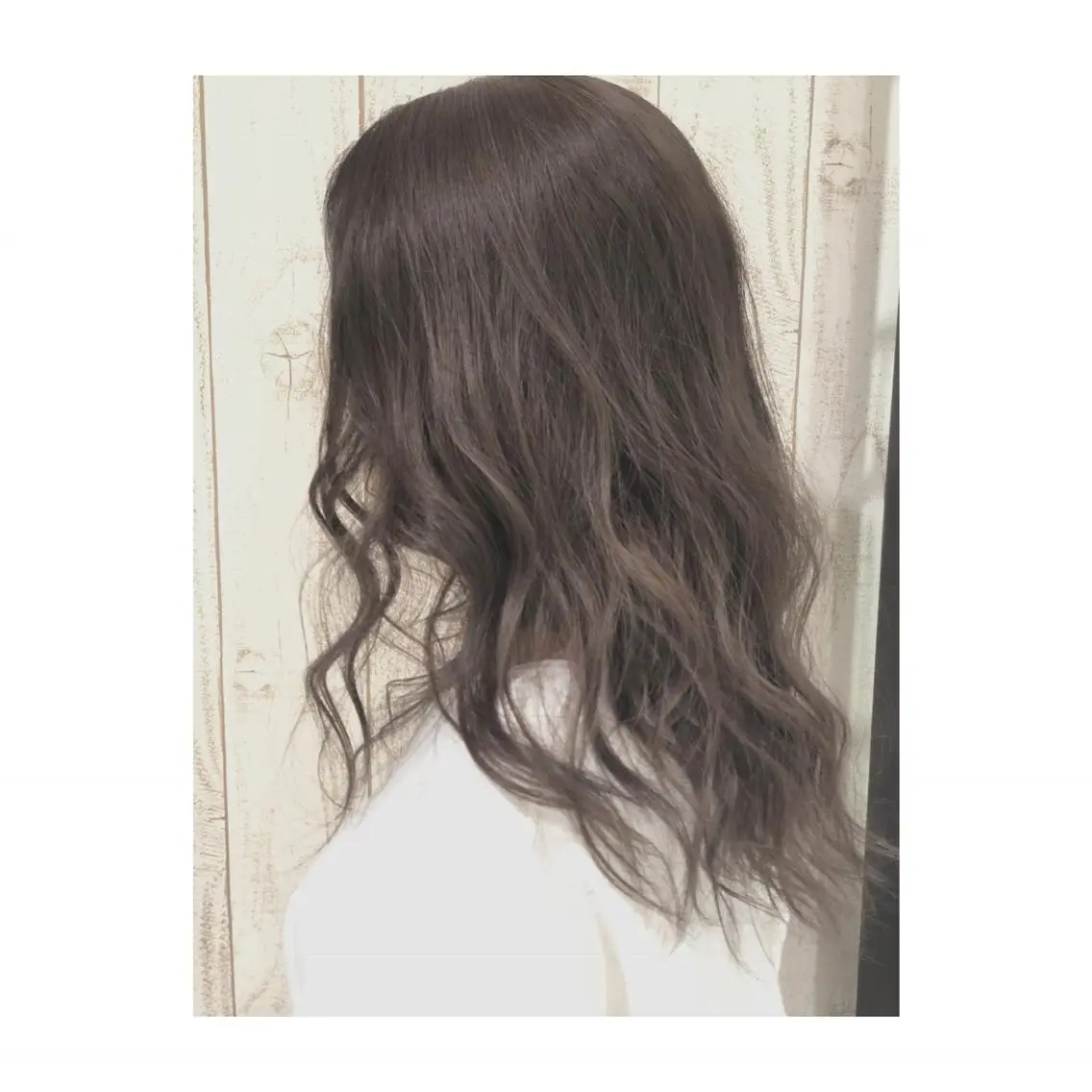 セミロング カラー 中野 竜介のヘアスタイル