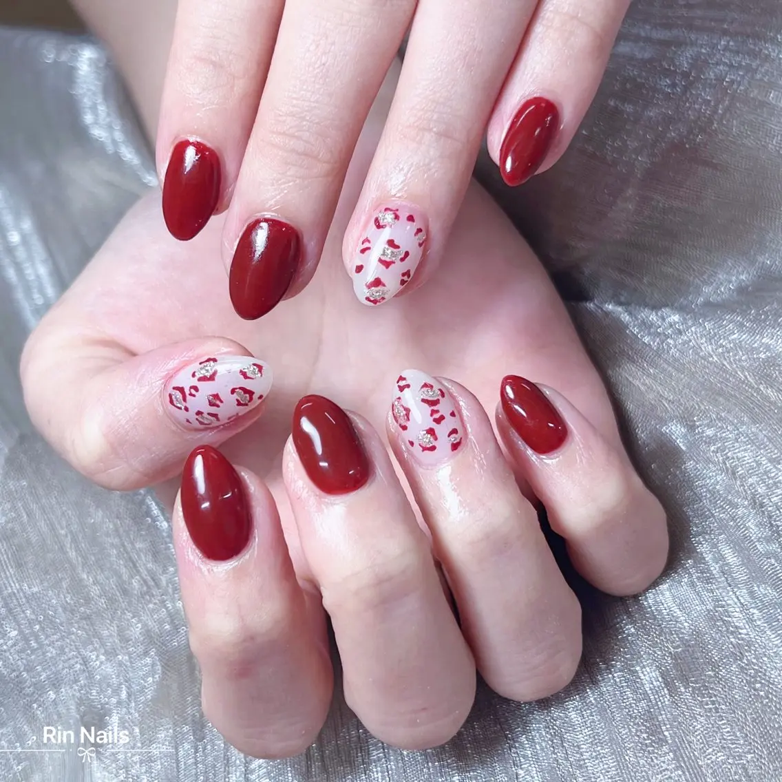 ネイル ハンドネイル RIN NAILS ᥫ᭡Migusaのネイルデザイン